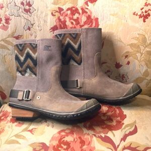 Sorel all weather leather boots